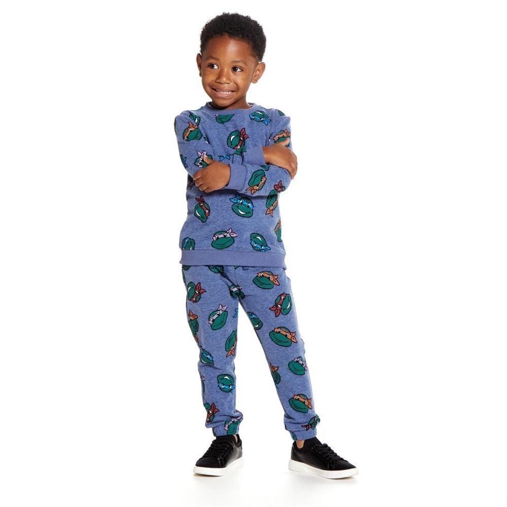 TMNT x Andy & Evan® Teenage Mutant Ninja Turtles Blue Unisex Sweatsuit Set